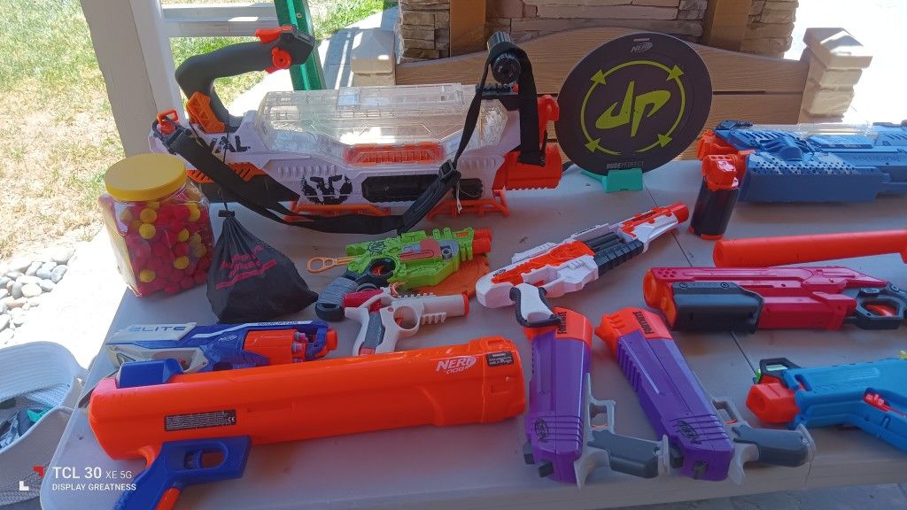 Nerf Toys Prometheus And Nemesis