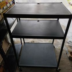 Rolling Storage /Tv Shelf