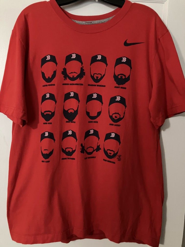 World Series Champs 2013 Red Sox Get Bearded Nike T-shirt