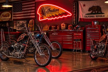 Indian Motorcycle neon sign