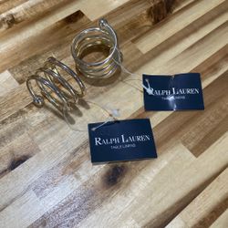 Silver Ralph Lauren Napkin Rings