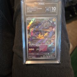 Gem Mint 10 Pikachu 2023 Pokemon Sv Japanese