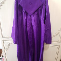 Graduation Cap And Gown Perfect Condition 