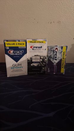 Crest 3D White Toothpaste $12 each