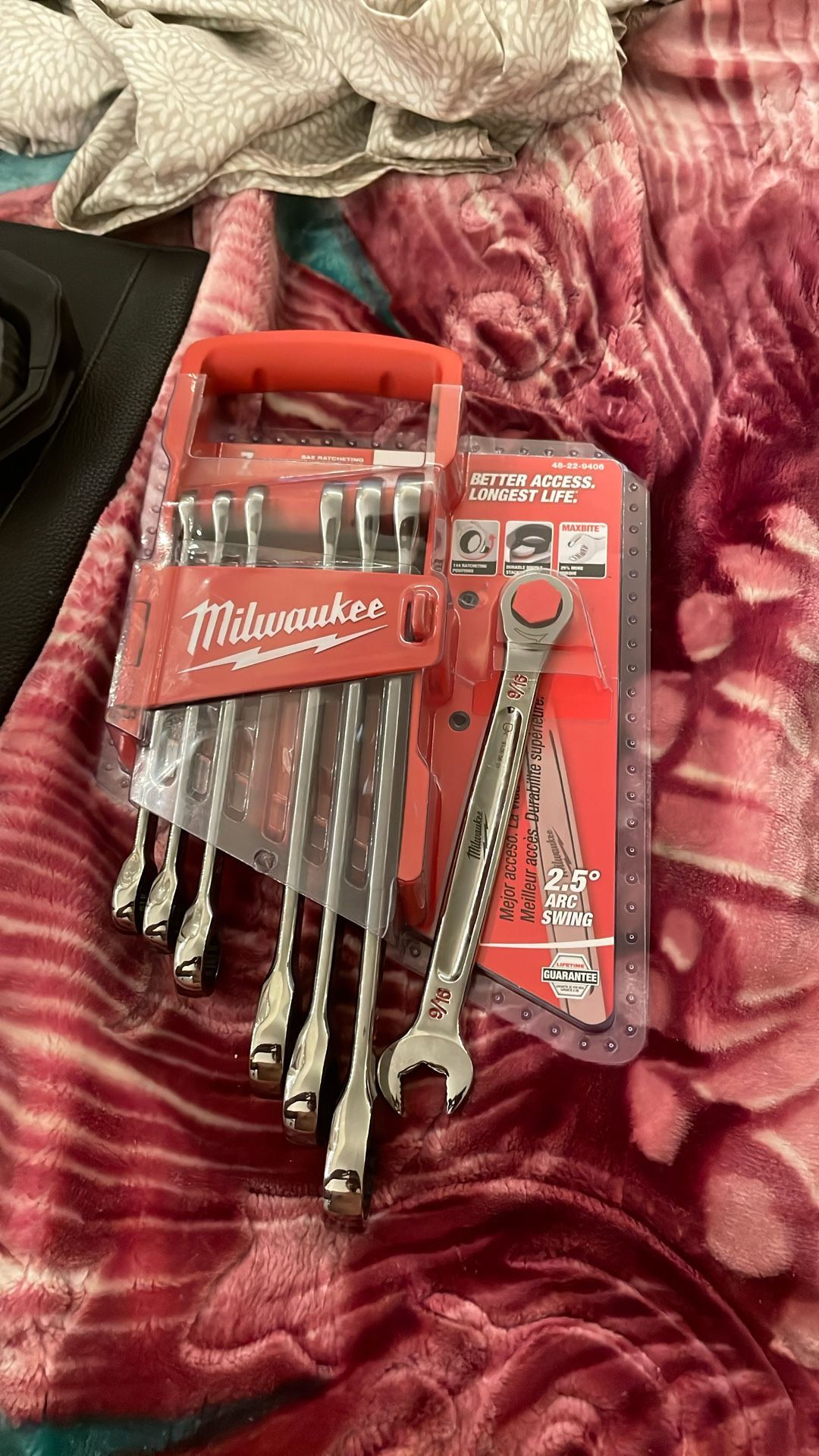 Sae Ratcheting Milwaukee Wrench Set
