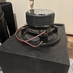 Caja custom para subwoofer 12