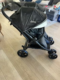 Jeep Destination Ultralight Side X Side Double Stroller, Midnight for Sale  in Mesa, AZ - OfferUp