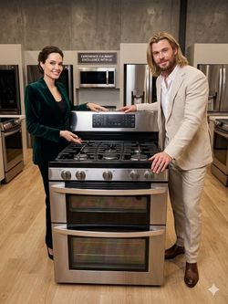 LG Black Stainless Steel  Double Oven