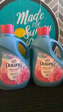 Downy Fresh + Soft April Fresh Fabric Softener x2 price is firm