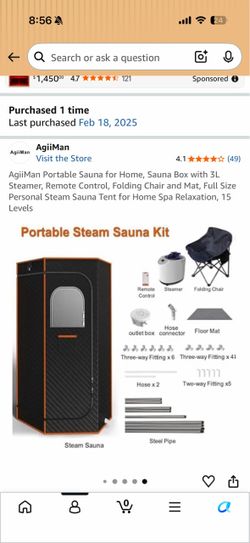 Portable sauna