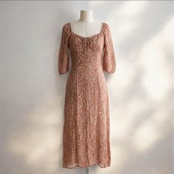 floral dress size Xs