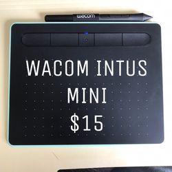 Wacom Drawing Tablet Mini $15.  Pick Up Only.  ( Trade For Joy Cons )