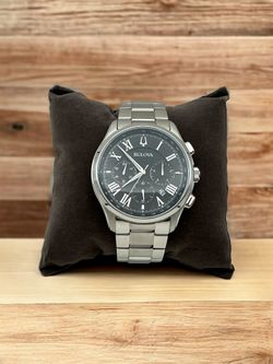 Men's Chronograph Wilton Stainless Steel Bracelet Watch 