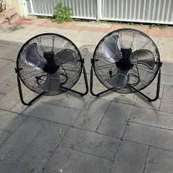 2 Two High Velocity Fan
