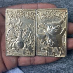 Pokémon Gold Card