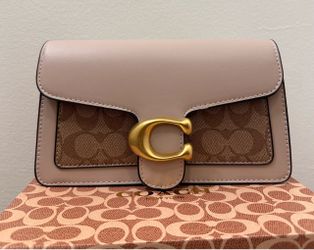 Coach Tabby Shoulder Bag Signature Canvas