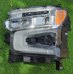 Chevrolet Silverado 1500 Headlamp 2020 2021 2022 2023 2024 2025 2026 Left Side (Driver)OEM LED