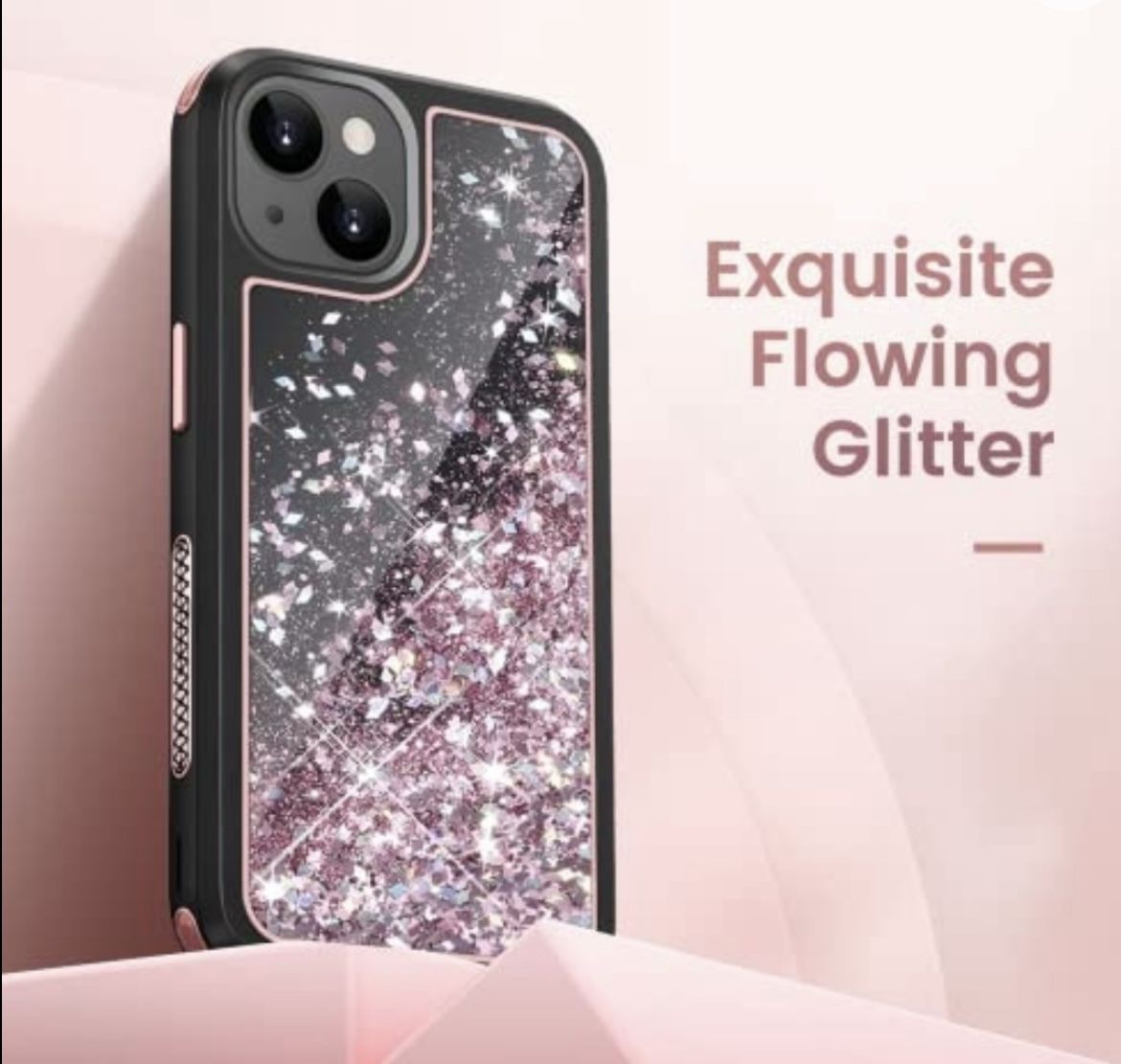 iPhone, 13 glitter case