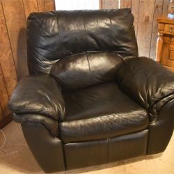 Leather Recliner 