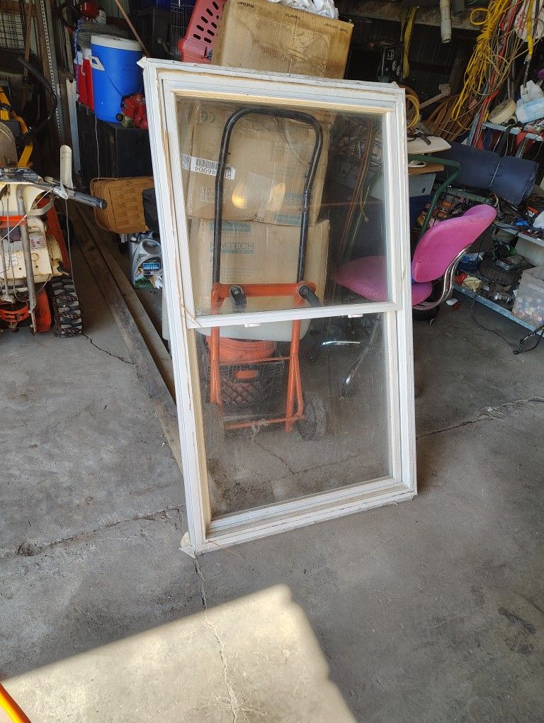 I Have These Two Windows, 56 By 33 And A Half. Used. 50 Bucks For Both