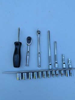 New old stock Snap On 1/4" drive set