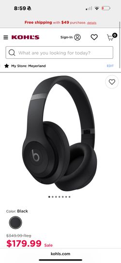 Beats Studio Pro Black