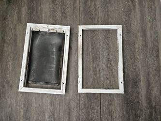 Doggy Door Frame Size Large. 