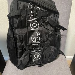 Black Supreme Backpack 