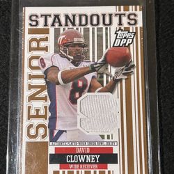 Jersey Patch David Clowney Topps DPP