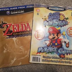 Mario Sunshine & Zelda Wind Waker Strategy Guide