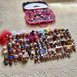 A large LOL collection + Box With Accessories 