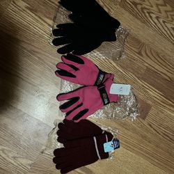 3 Pack Winter Women’s And Men’s Gloves 