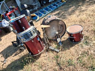 Rockwood Red Drum Kit Set with Hardware