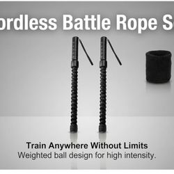 Ropeless Battle Ropes for Home Gym