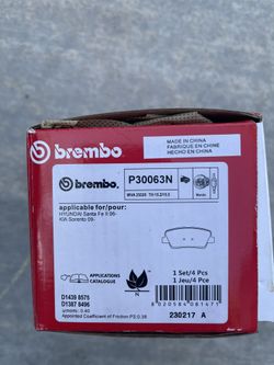 brembo  brake pads