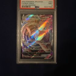 2022 Mew V Max Full Art Rare Slab 