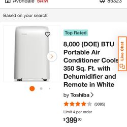 Toshiba Portable AC Unit 