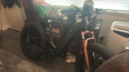 26” fat tire e-bike