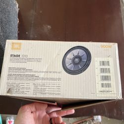 Jbl Stage 1010 Sub W/ cabinet 