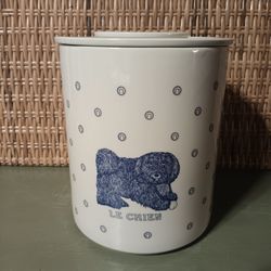 1984 Taylor & NG "Le Chien" Canister/ Cookie Jar