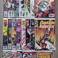 1999 Marvel Captain America Comic Lot