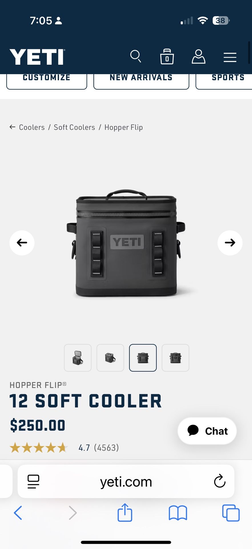 Yeti Hopper Cooler Flip 12
