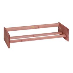 Woodlore Cedar Shoe Rack Stackable 