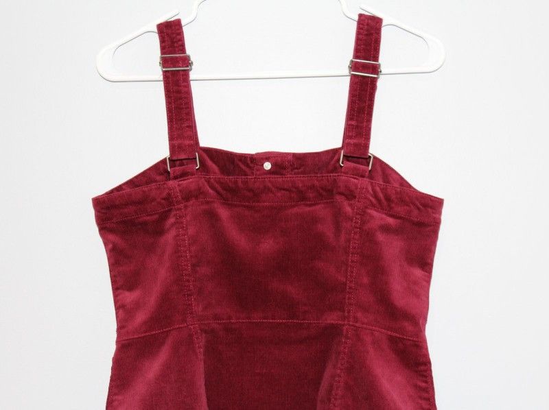 h&m red corduroy dress Red Corduroy dress for kids