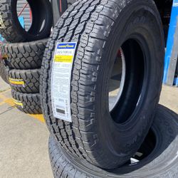 265/70/16 Goodyear All Terrain 4 New Tires