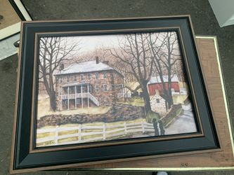 Hand painted painting