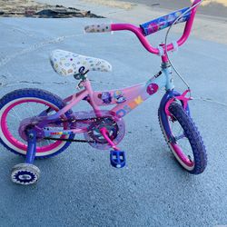 14” Kids Bike (with training wheels)
