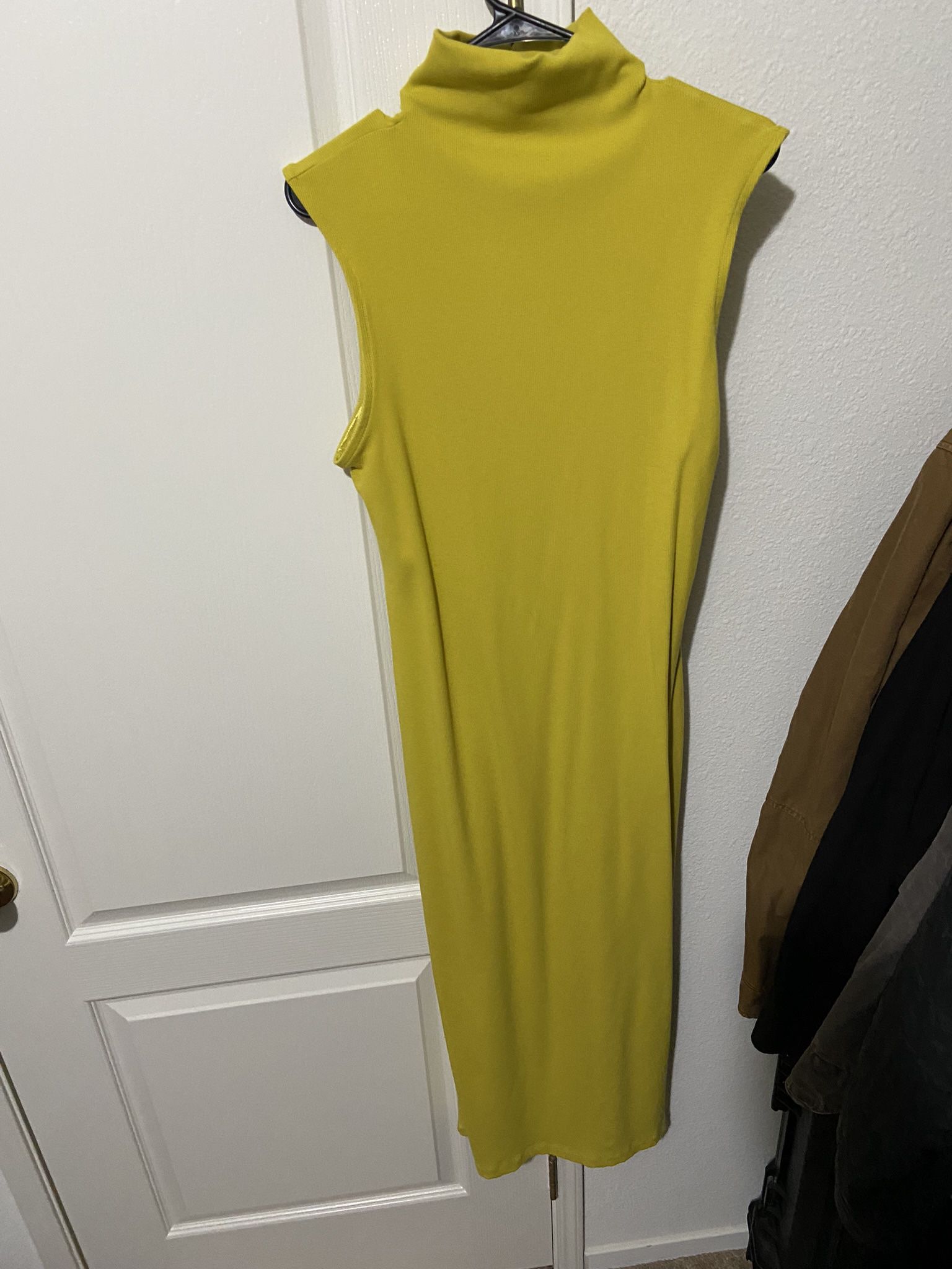 Electric Yellow Dress 