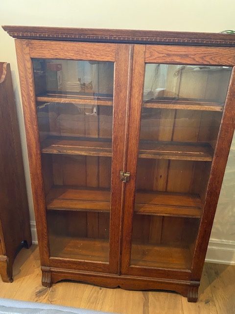 Antique Oak Bookcase