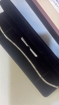 Silver Crystal Tennis bracelet